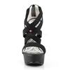 Pleaser Pink Label - TEEZE47W High Heels - Schwarz Product image